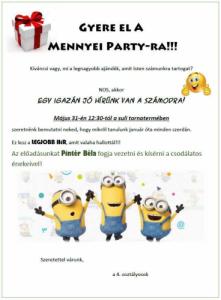 Gyere el a Mennyei Party-ra