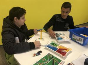 LEGO Education természettudományos gyakorlat óra  